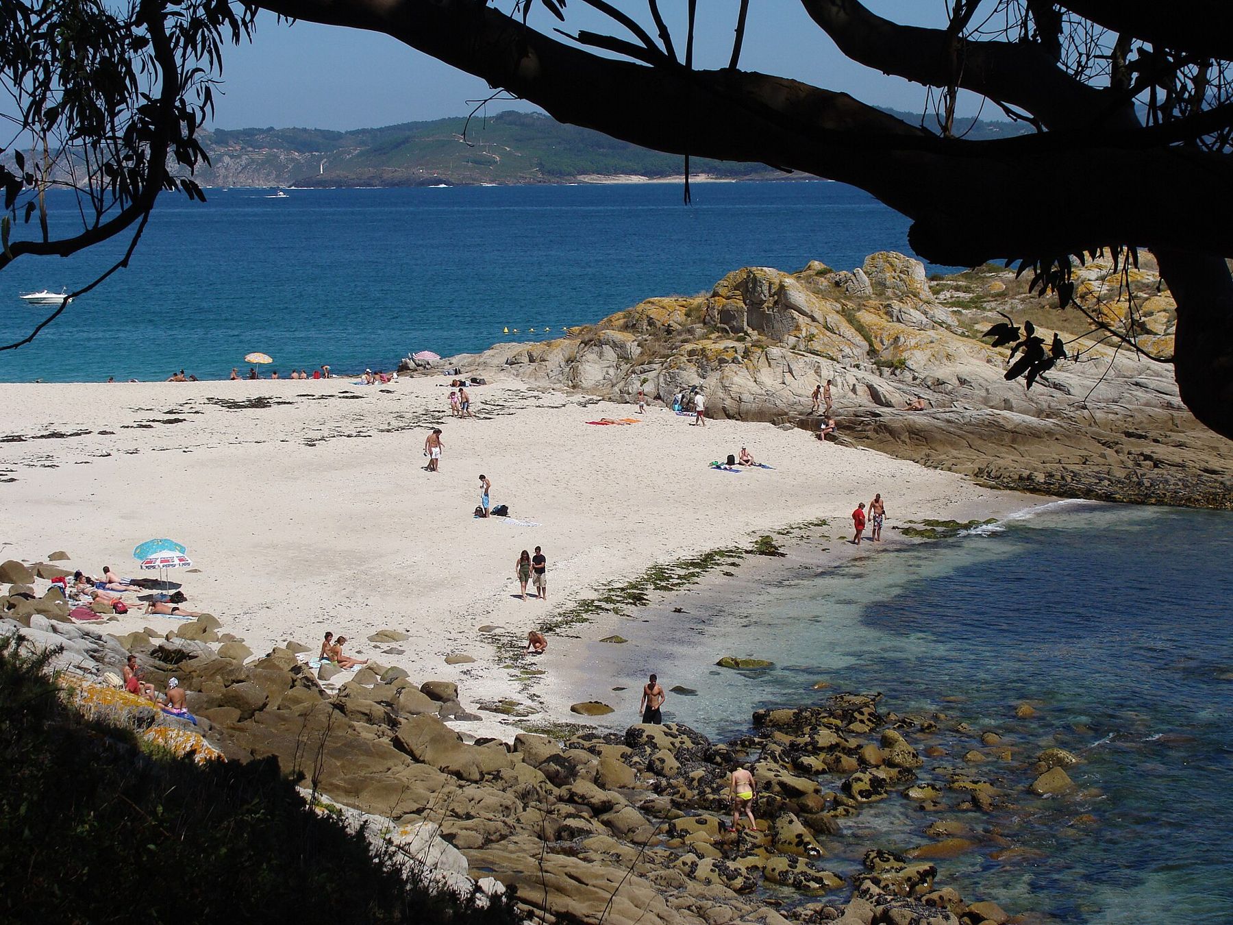 Playa en las Islas Cíes