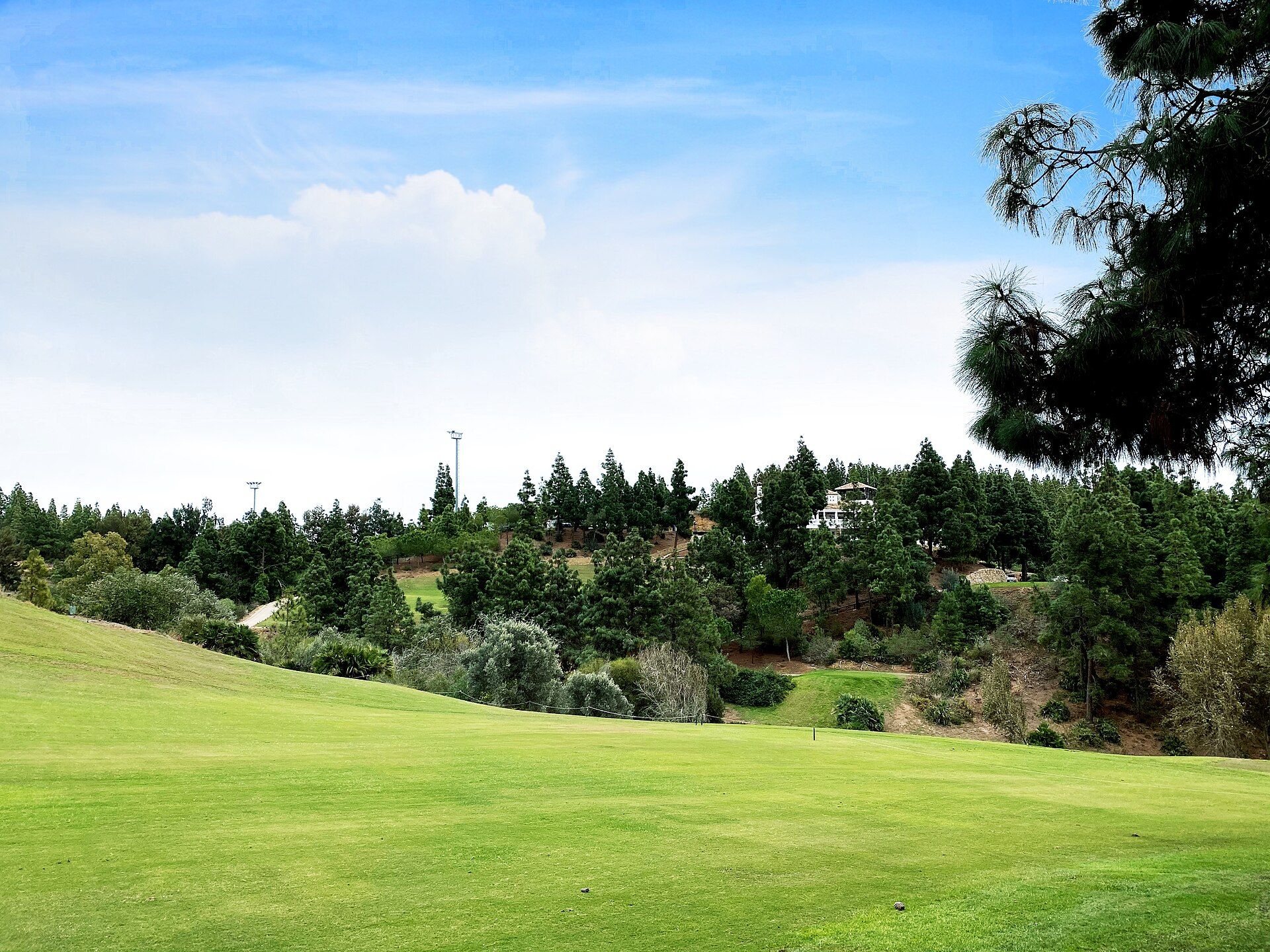 Campo de golf en la Costa del Sol